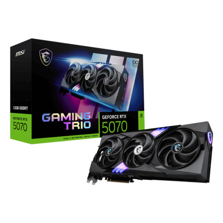 MSI GAMING GeForce RTX 5070 12G TRIO OC NVIDIA 12 GB GDDR7 vaizdo plokštė