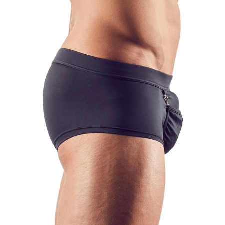 NEK Pirate-Style Men’s Pants XL, Skull Detail, Black Stretch Fabric