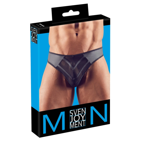 NEK Men's Powernet String XL Matte-Glossy Black Design