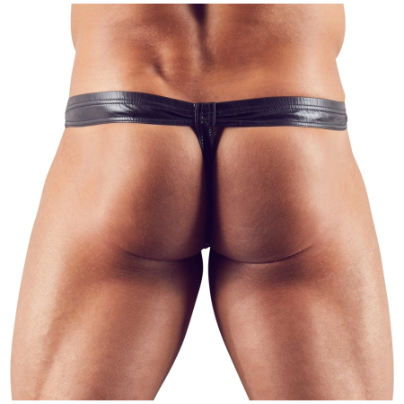 NEK Men’s Black String XL Removable Pouch Stretch Underwear