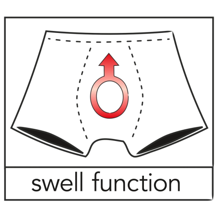 NEK Men’s String M Black Removable Pouch Stretchy Underwear