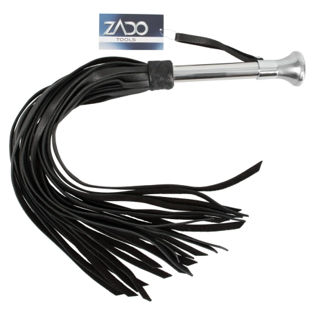 ZADO Leather Impact Tool Stainless Steel Handle 73cm Black/Silver
