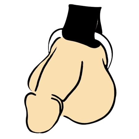 ZADO Leather Harness S-L Adjustable Buffalo Leather Black