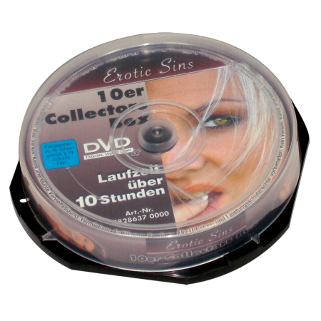 Erotic Sins Collection 10-DVD Set - 600 Minutes Visual Experience