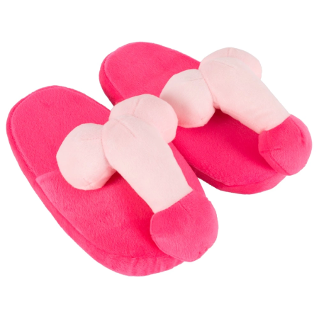 You2Toys Pink Novelty Plush Slippers Faux Fur One Size 37-40