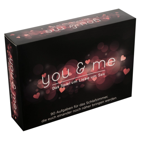 You & Me German Edition - Couples Game with 90 Activity Cards