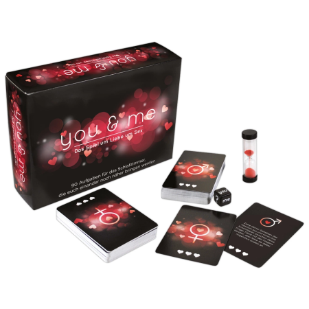 You & Me German Edition - Couples Game with 90 Activity Cards