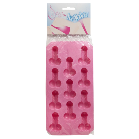 You2Toys Pink Party Ice Cube Mold TPR Flexible 20x11cm