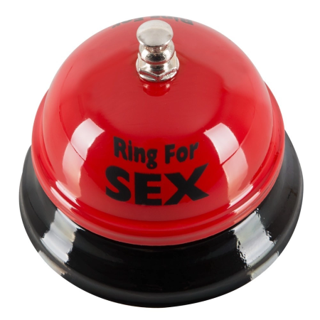 You2Toys Ring for Fun Red Metal Counter Bell 8cm