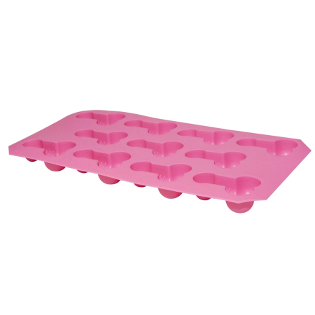 You2Toys Pink Party Ice Cube Mold TPR Flexible 20x11cm