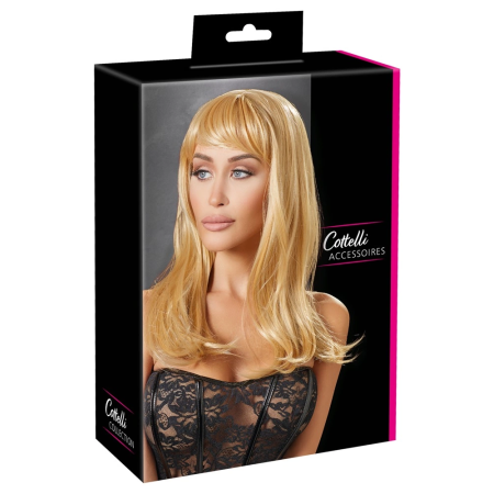 You2Toys Long Blonde Synthetic Wig Adjustable 45cm