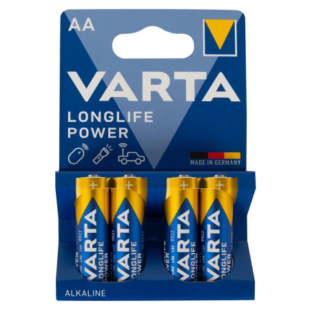 Varta Longlife Power AA Batteries 20-Pack - Reliable Energy Solution