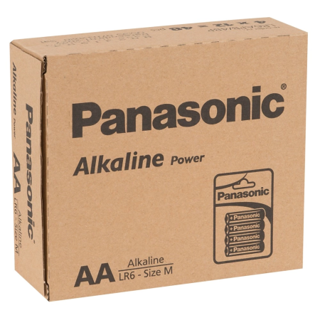 Panasonic AA Alkaline Batteries 48-Pack High Performance Long Life