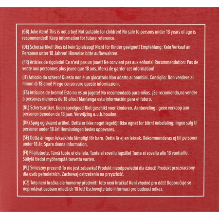 You2Toys Stress Relief Ball XXL Anatomical Shape 12.6cm 900g