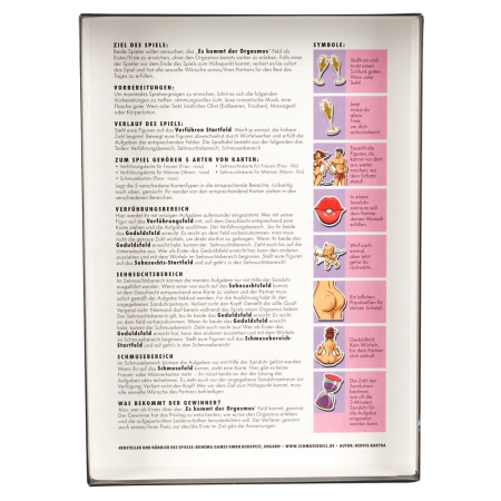 Schmuse-Duell Couples Board Game for Intimate Evenings, German Version