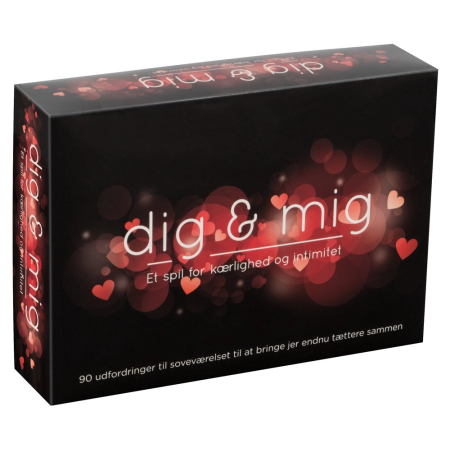 Dig & Mig Danish Edition - Couples' Adventure Game, 90 Activity Cards