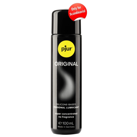 pjur ORIGINAL Silicone Lubricant 100ml - Long-Lasting, Hypoallergenic
