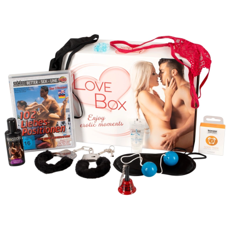 Love Box International Intimate Couple's Play Set 15-Piece Collection