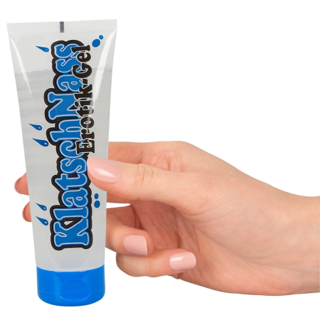 KlatschNass Water-Based Massage Gel with Hyaluronan 240 ml Vegan