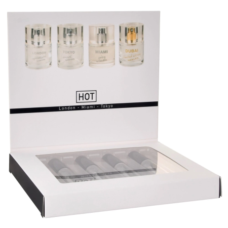 HOT Pheromone Perfume Tester Set for Women 4x5ml Urban Collection