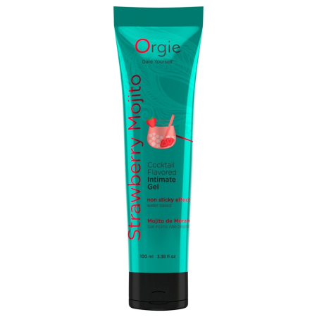 Orgie Lube Tube Strawberry Mojito 100ml Water-Based Intimate Gel