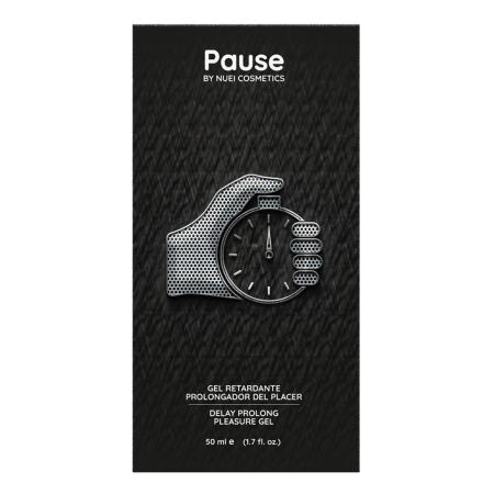 NUEI Pause Delay Prolong Gel 50ml - Water-Based Vegan Formula