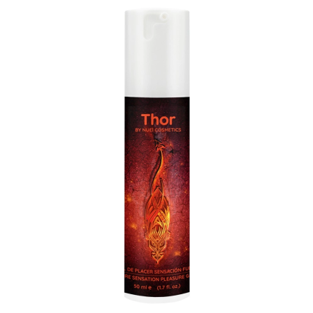 NUEI Thor Fire Gel Warming Sensation Water-Based 50ml Vegan Formula
