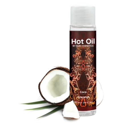 NUEI Hot Oil Coconut 100ml - Warming Vegan Massage Oil