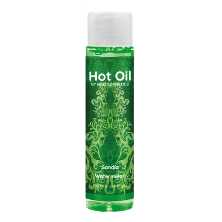 Nuei Hot Oil Watermelon Warming Massage Oil 100ml Vegan Formula