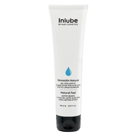 Nuei Inlube Natural Feel 100ml Water-Based Plant-Derived Gel with Aloe Vera