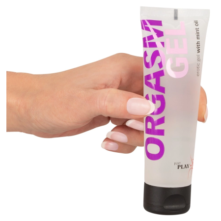 Just Play Stimulation Gel 80 ml with Mint Oil - Vegan Formula