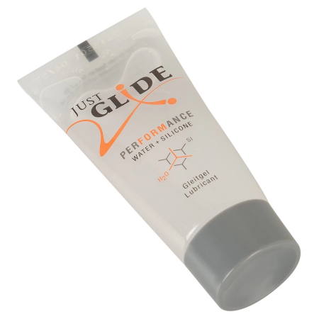 Just Glide Performance Hybrid Lubricant 20 ml, Vegan, Water-Based Formula