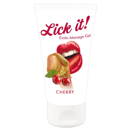 Orion Lick it! Intimate Gel Wild Cherry Fragrance 50ml Vegan Formula