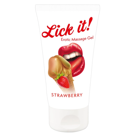 Orion Lick it! Vegan Gel Strawberry Scent 50 ml Water-Based