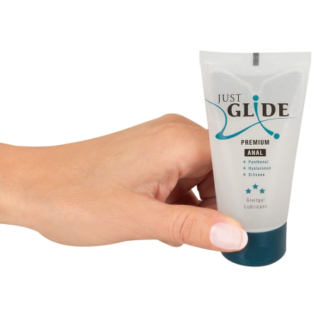 Just Glide Premium Anal Lubricant 50ml - Hyaluronic Acid & Panthenol