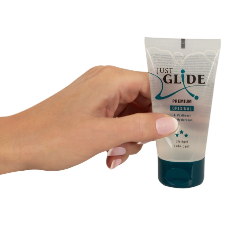 Just Glide Premium Water-Based Gel 50ml with Hyaluronic Acid & Panthenol