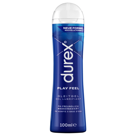 Durex Play Feel Water-Based Lubricant 100ml - Light Texture, Odourless