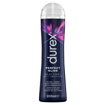 Durex Perfect Glide 100 ml Silicone-Based Lubricant, Long-Lasting Formula
