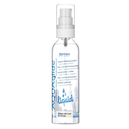 AQUAglide Liquid Water-Based Lubricant 50ml - Crystal Clear Formula