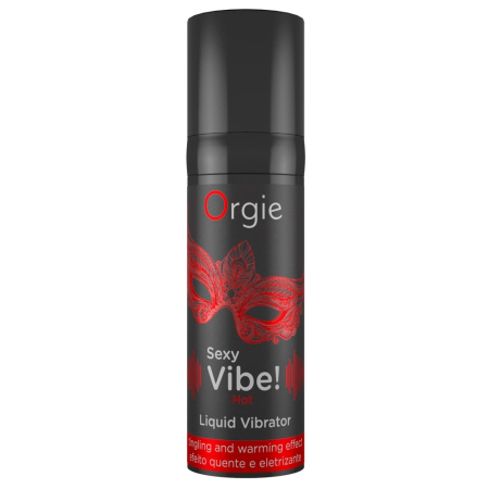 Hot Vibe Strawberry Stimulation Gel 15 ml - Plant Extracts, Warming Effect
