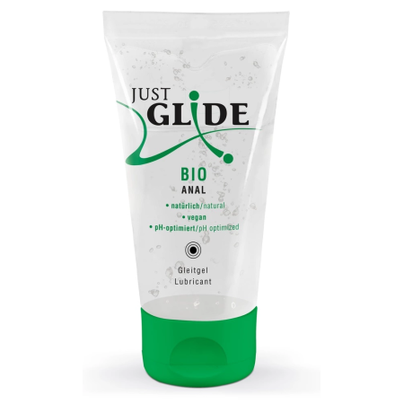 Just Glide Bio Anal 50ml Eco-Friendly Lubricant, Water-Based, Vegan