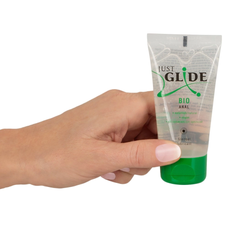 Just Glide Bio Anal 50ml Eco-Friendly Lubricant, Water-Based, Vegan