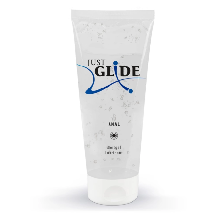 Just Glide Anal Water-Based Lubricant 200 ml - pH-Balanced Formula