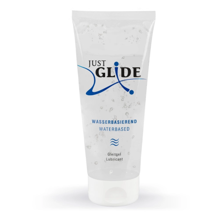 Just Glide Water-based Lubricant 200 ml - Vegan, Universal Formula