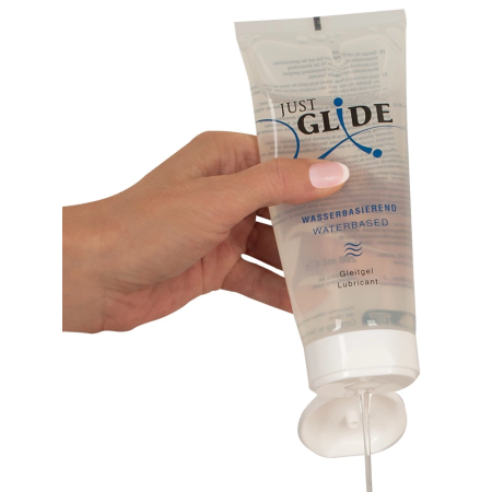 Just Glide Water-based Lubricant 200 ml - Vegan, Universal Formula