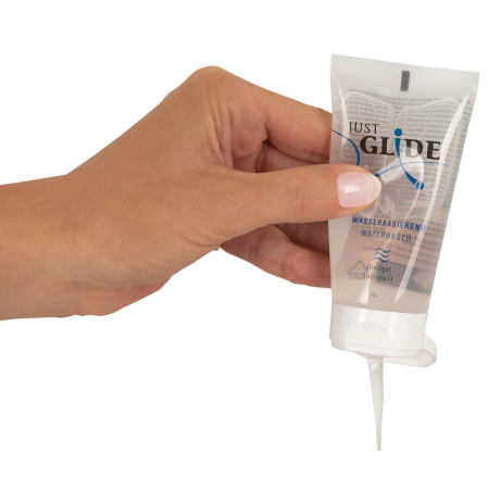 Just Glide Water-Based Lubricant 50 ml - Vegan Formula, Condom Safe