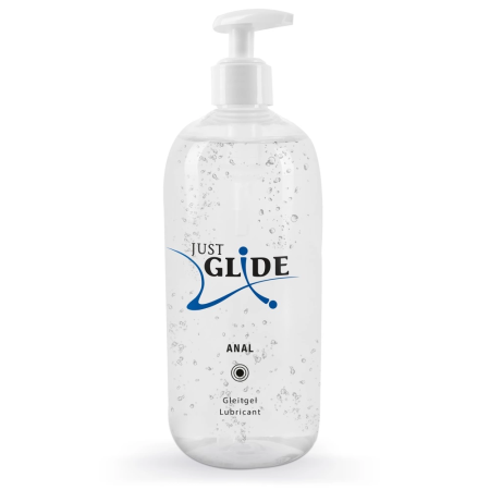 Just Glide Anal Water-Based Lubricant 500 ml - Long-Lasting Formula