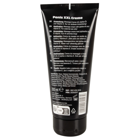 HOT XXL Care Cream 200 ml with Jojoba Oil and Ginkgo Extracts