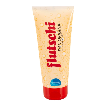 Flutschi Original Lubricant 200ml - Silicone & Water-Based, Amber Scent