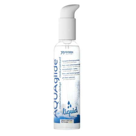 AQUAglide Liquid Water-Based Lubricant 250ml - Crystal Clear Formula
